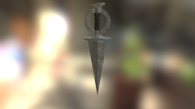 Riven Myst Sword 3D Model