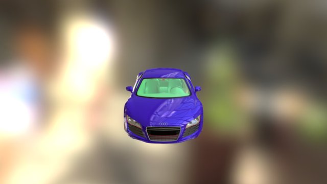 Audi R8 Optimo 3D Model