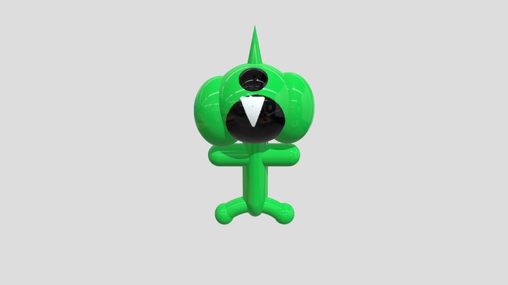 Fopw Alien Clay Citizen 3D Model