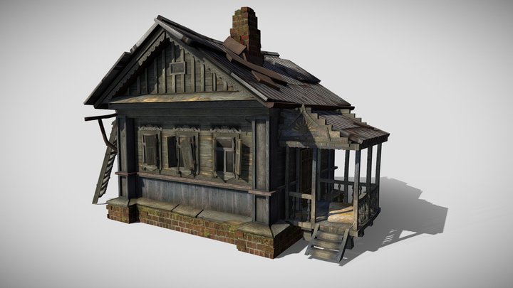 House for feedback Textured 3D Model