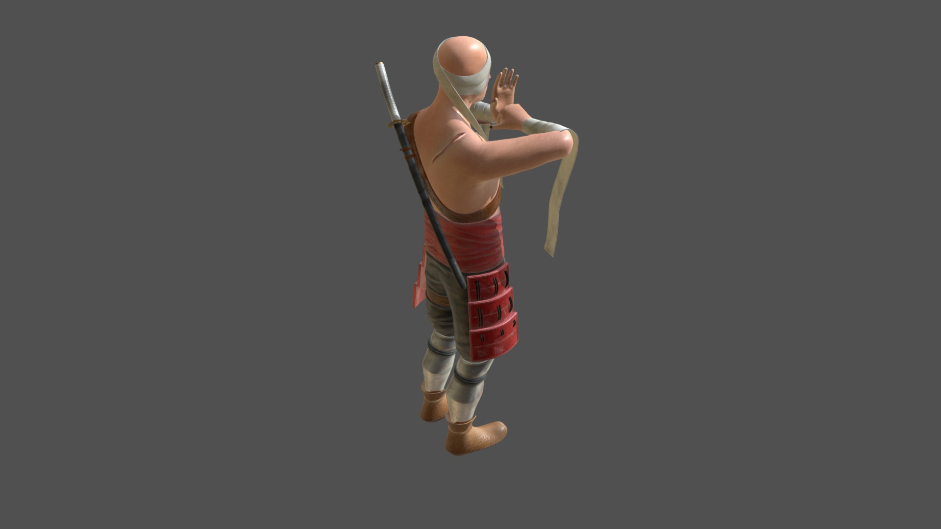 Ninja - 3D model by JulienCusson [f74dbe4] - Sketchfab