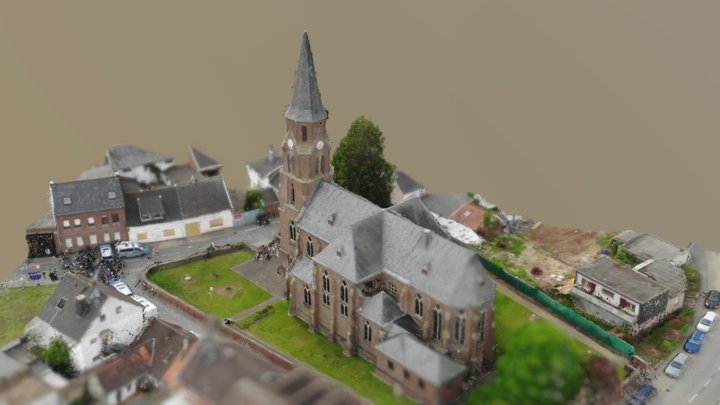 Manheim church 3D Model