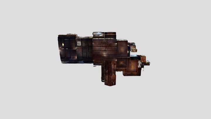 重要文化財　旧杉山家住宅　主屋 3D Model