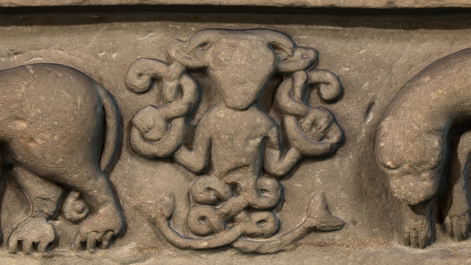 Meigle merman frieze