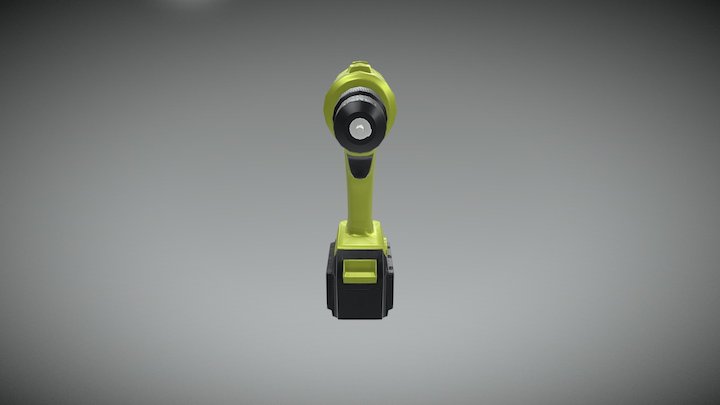 Drill LOD B 3D Model