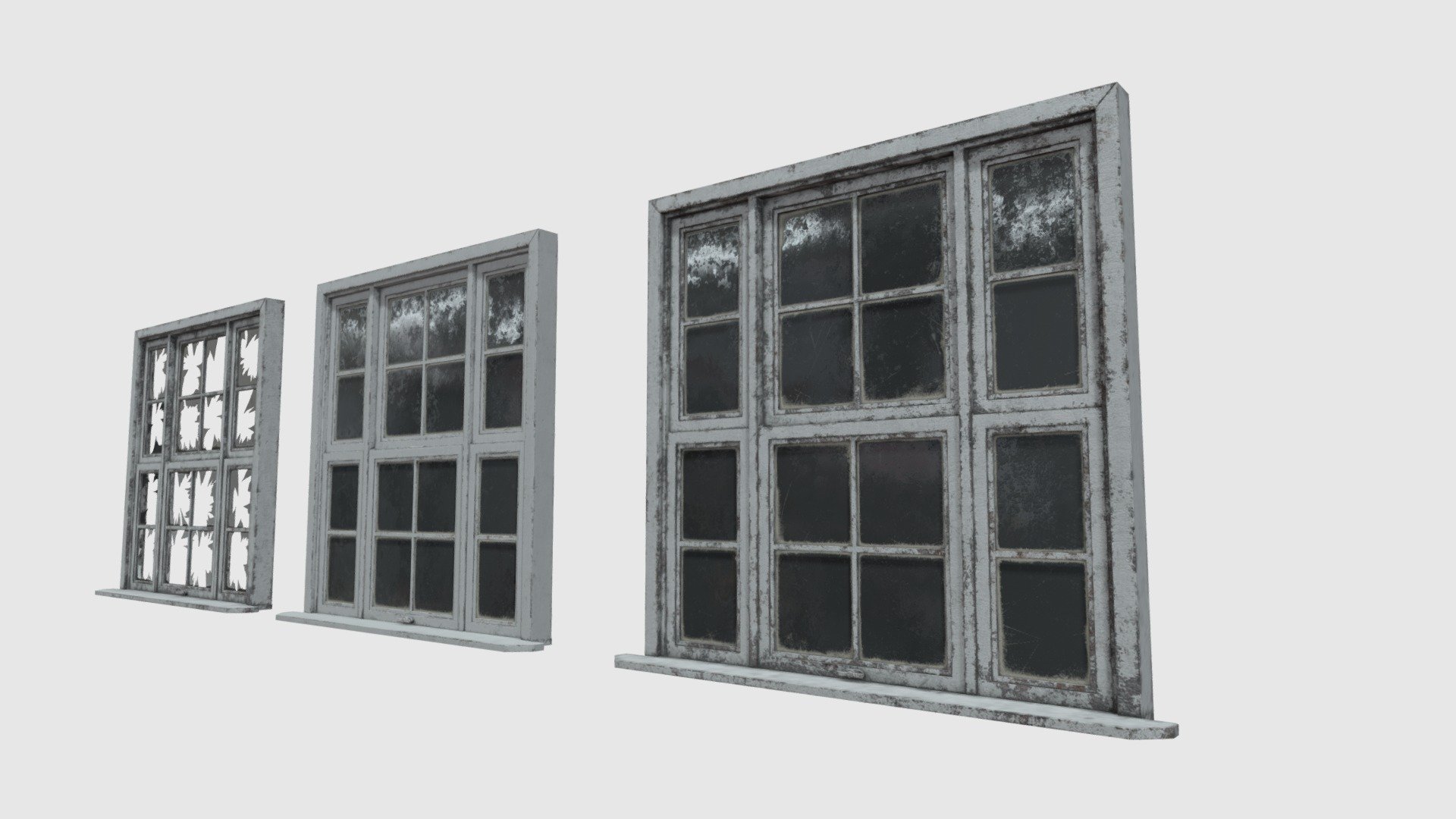Windows Abandoned - Buy Royalty Free 3D model by Adrian Kulawik ...