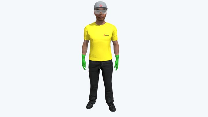 ATC EMPLOYEE 3D Model