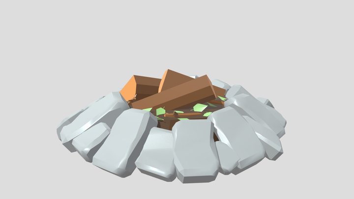 Firepit 3D Model