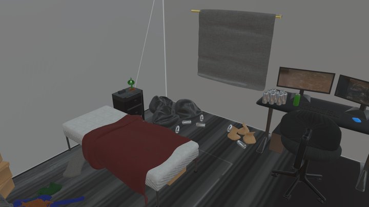 depression room 3D Model