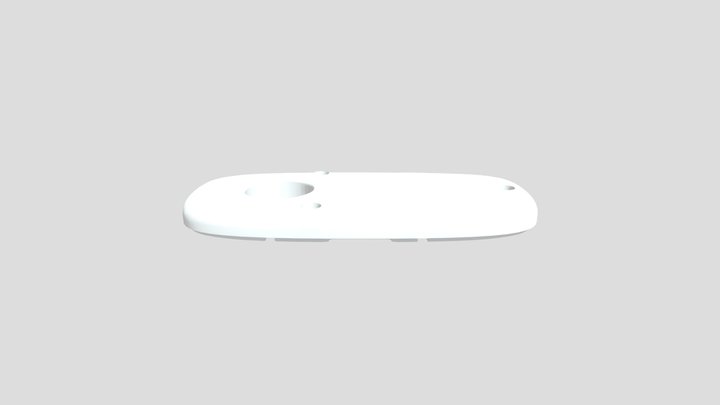 Logitech C270 Front Plate 3D Model