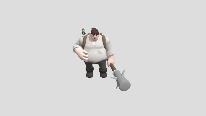 Pinky 3D Model