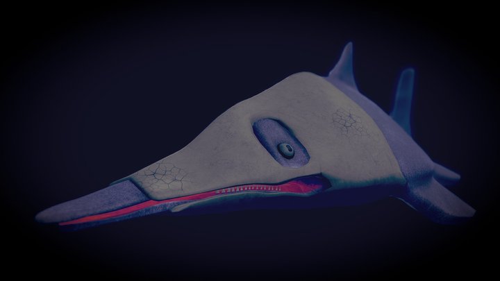 Ictheostus Creature Design (Senior Project) 3D Model