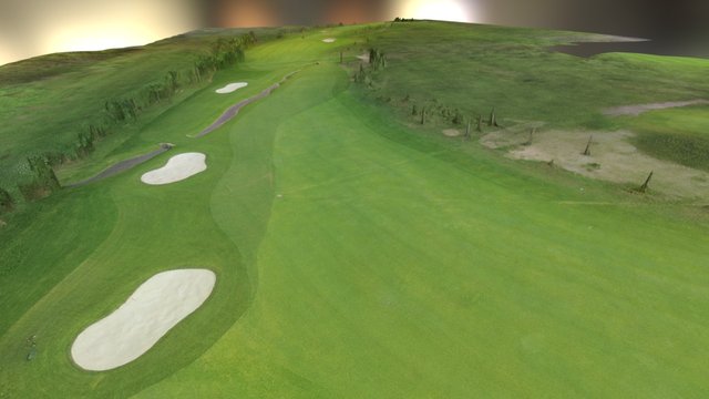 Golfplatz 3D Model