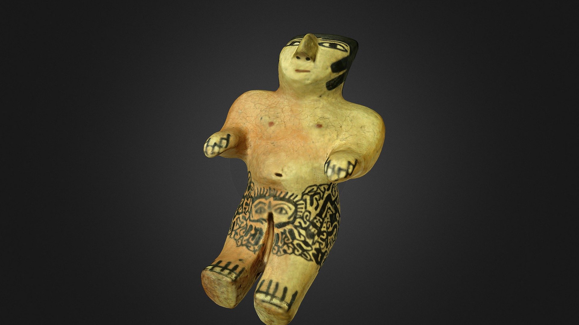 Figurina Nasca (200 a.C. – 650 d.C.)