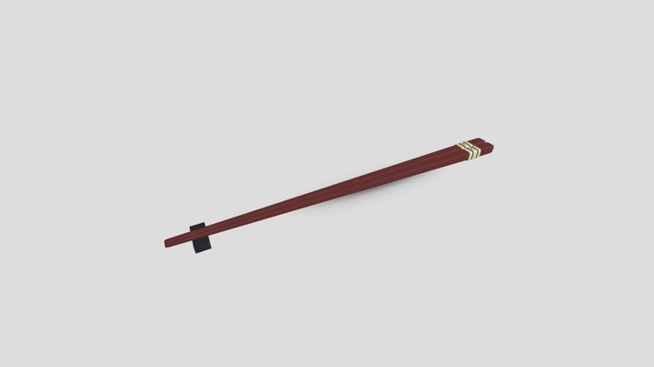 Chopstick / Hashi 3D Model