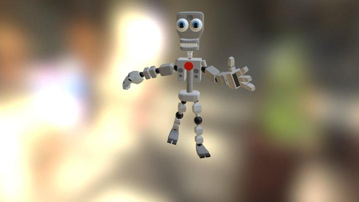 Adventure Endoskeleton 3D Model