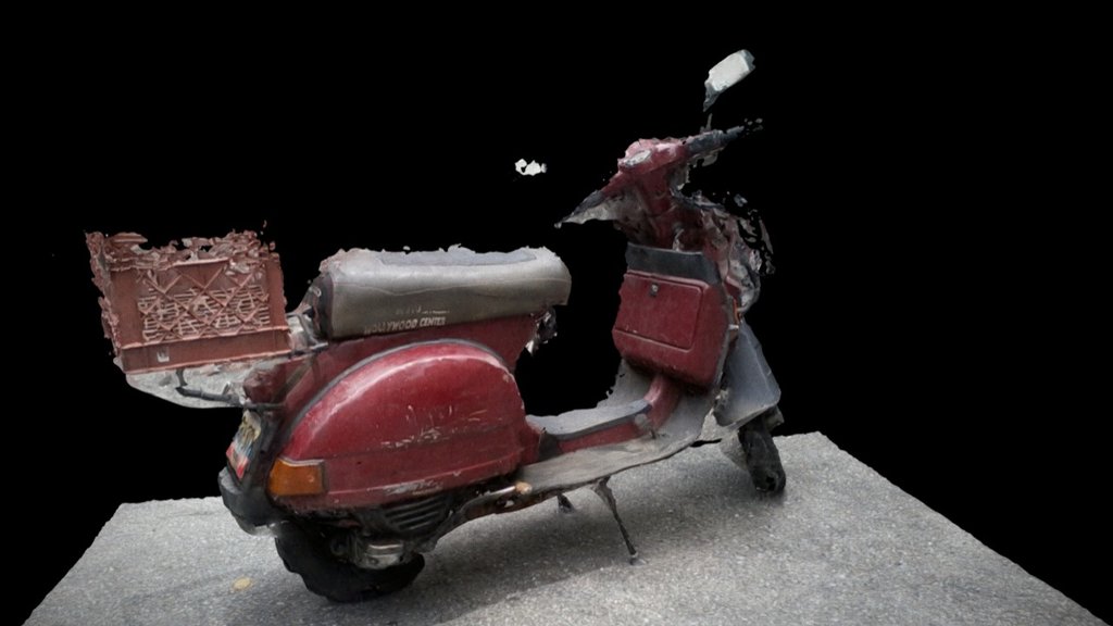 Escaneo vespa. Primera aproximacion.