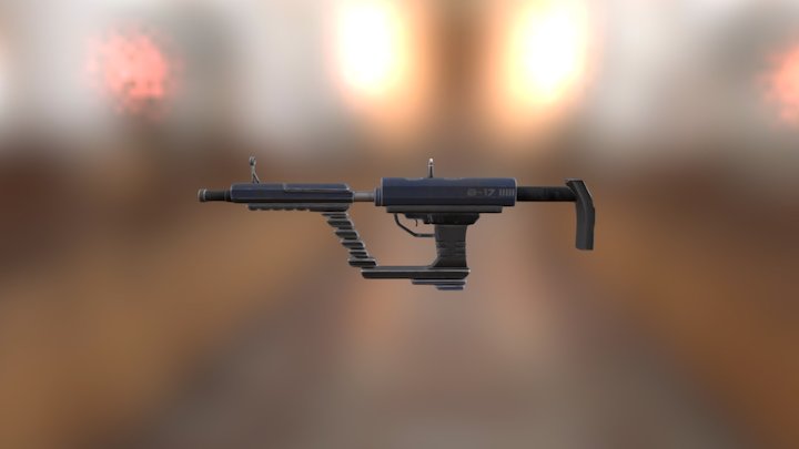 Gun 3D Model
