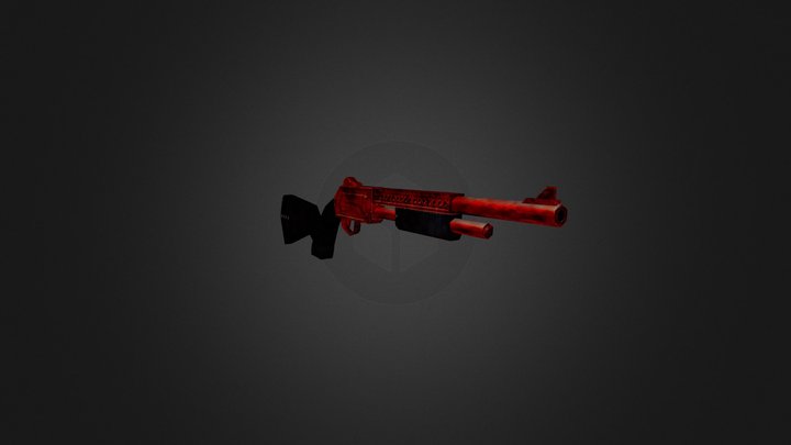 Donation Shotgun 3D Model