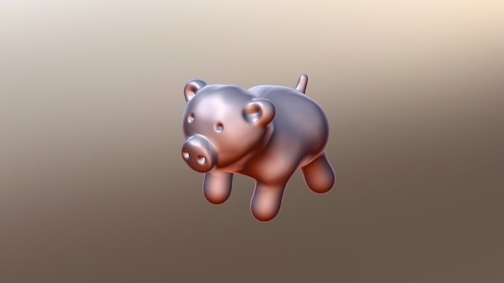 Piggy-Test 3D Model