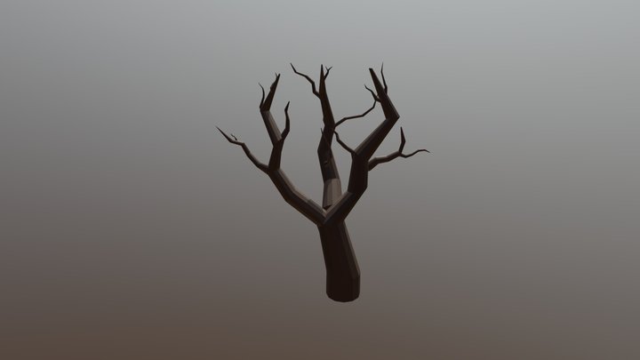 First Spooky Tree 3D Model