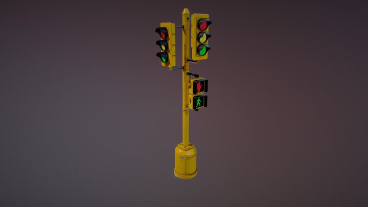 Traffic Light Manifesto 3D Model