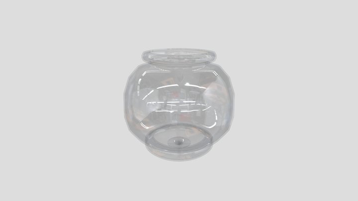 Fish bowl 3D Model