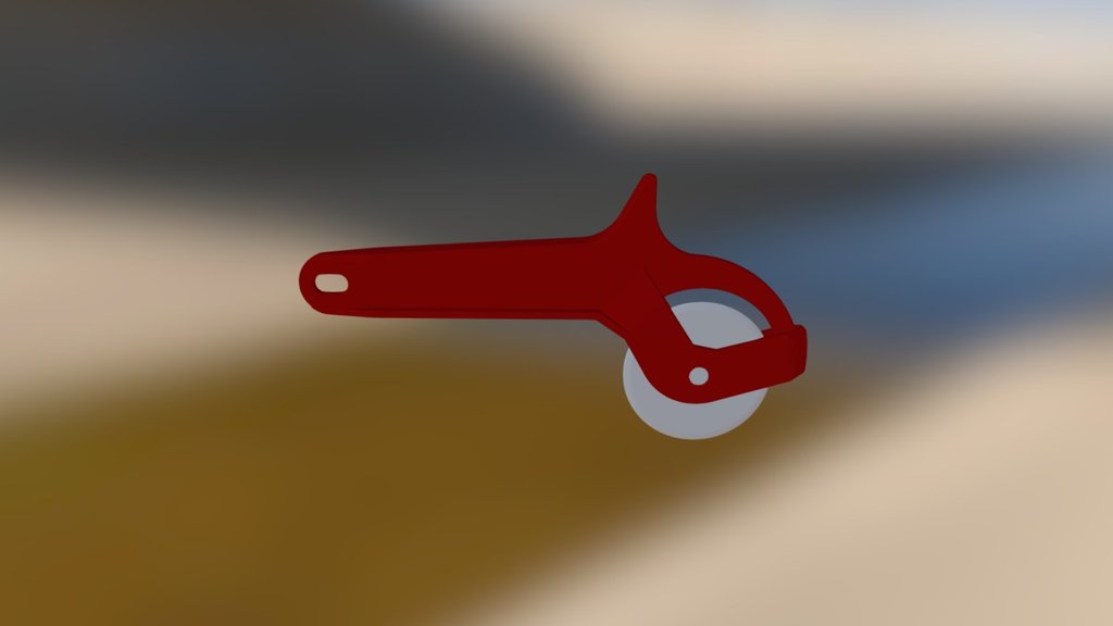 Original Pizza Cutter Assembly - 3D model by hiddensquid [f756cd5 ...