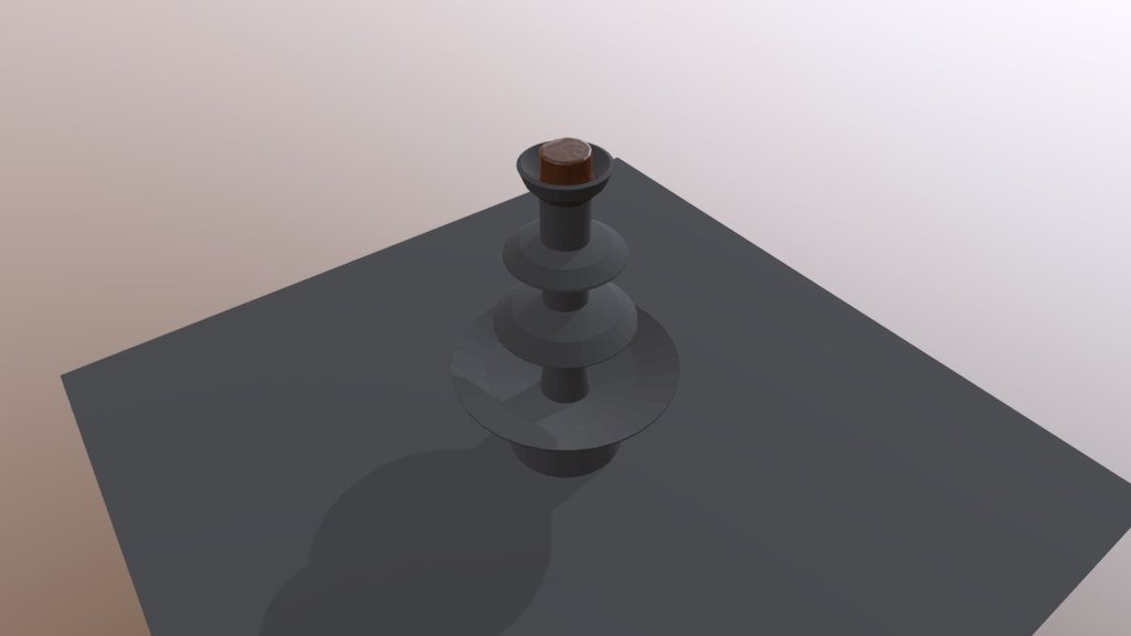 Chocolate Fountain -Liquid Sim