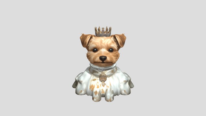 Estee The Yorkipoo 3D Model
