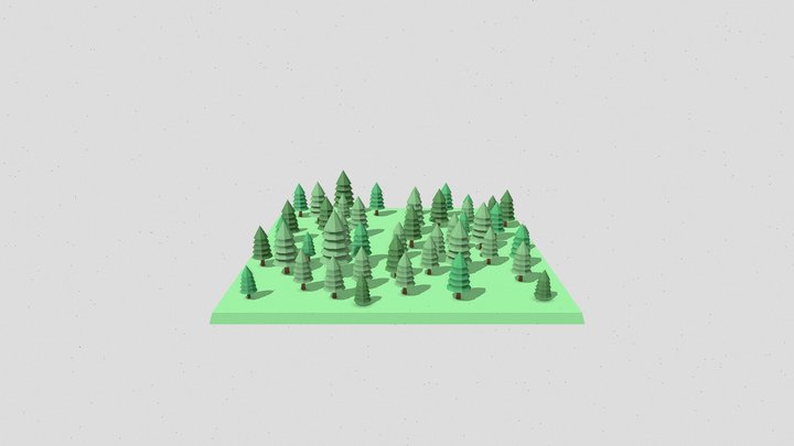 trees 3D Model