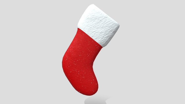 Christmas Sock 3D Model