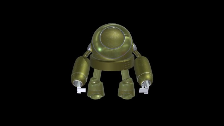 MILITARY ROBOT 3D Model
