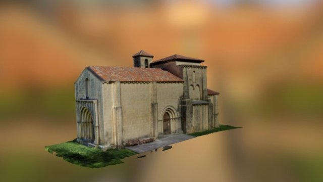 Iglesia de Santa Maria de Siones 3D Model