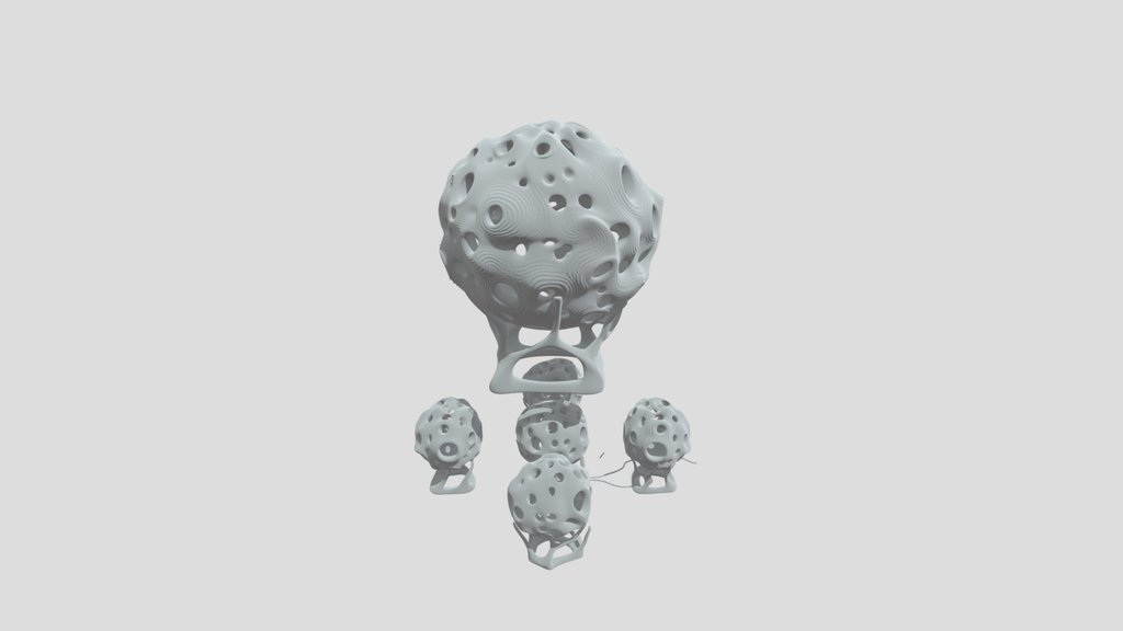 Luminous Perforated Orb