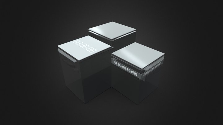 Cubes VaporFly Next 3D Model