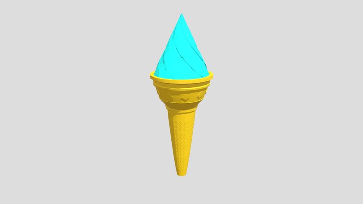 Ice- Cream 3D Model