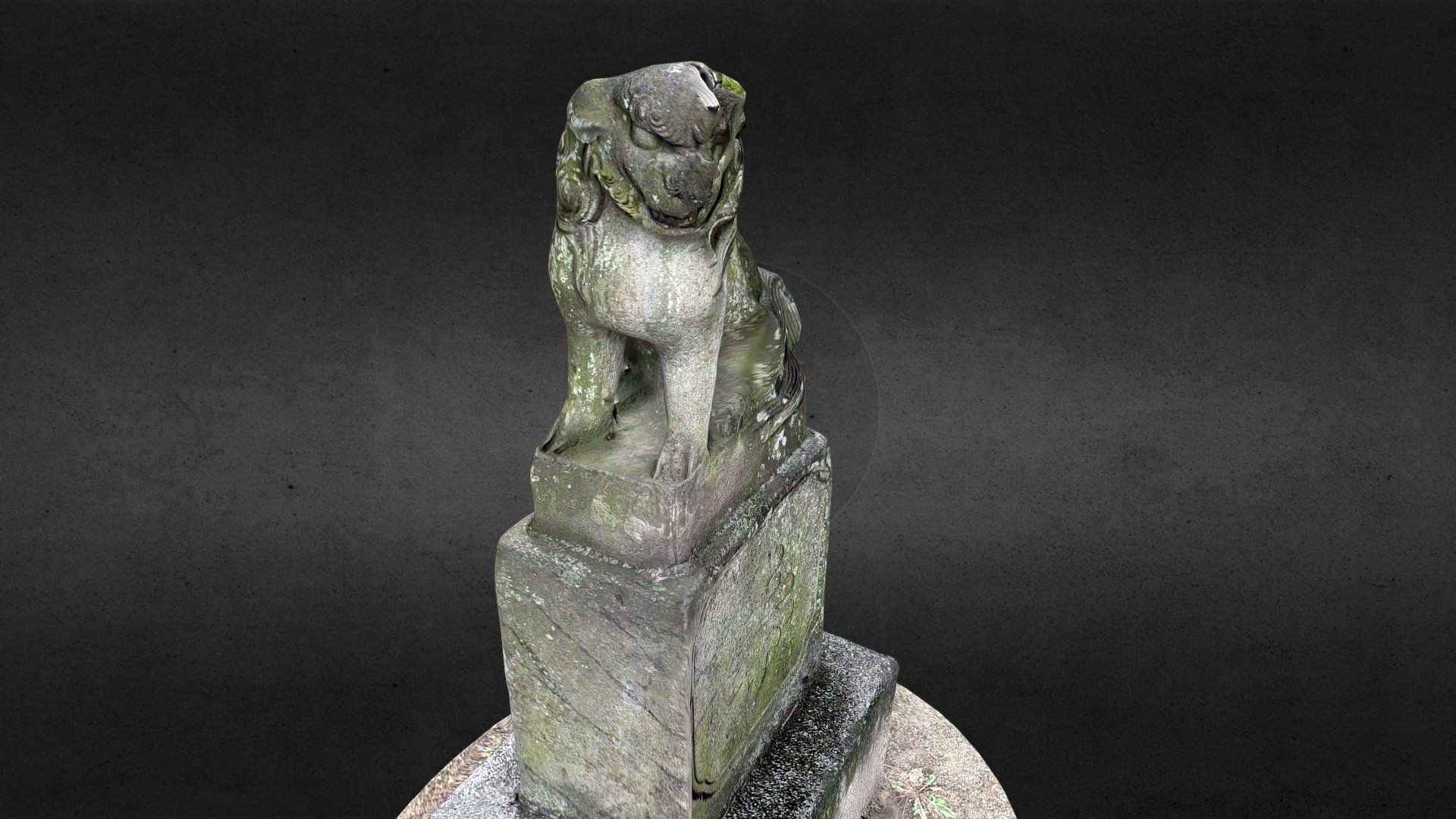 Komainu scans with iPhone12 Pro (scaniverse)
