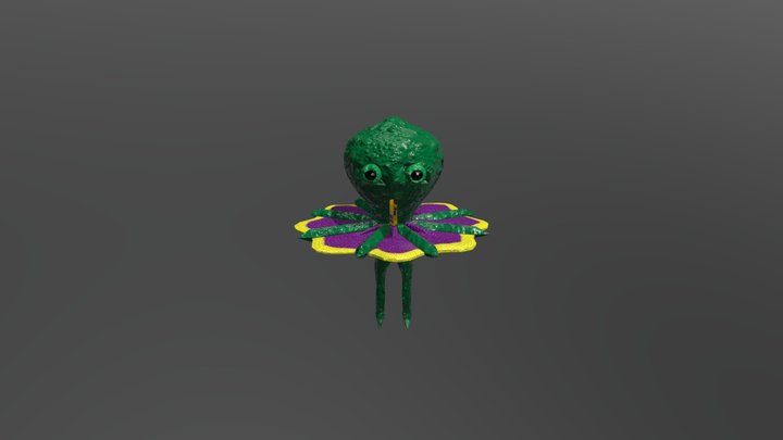 Squiddly 3D Model