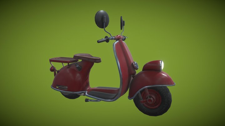 Motorcycle Old – Modelo 3D gratuito STL