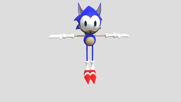 rewrite sonic 3D Model