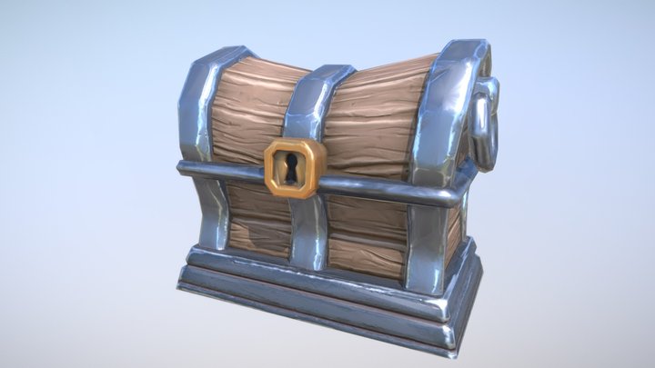 Stylised Chest 3D Model