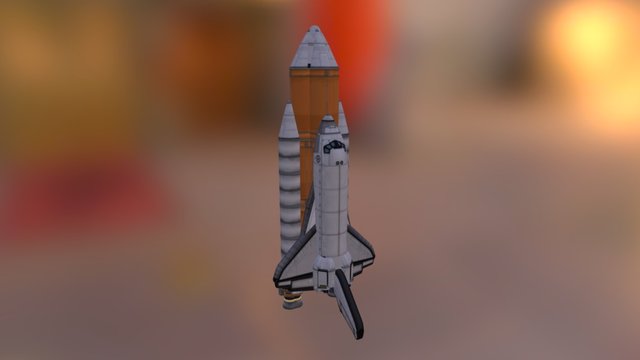 KISShuttle by KSA 3D Model