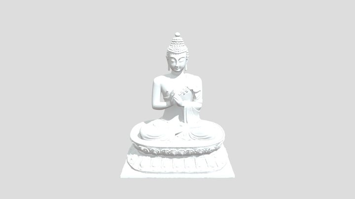 Buddha Statue 3D Model
