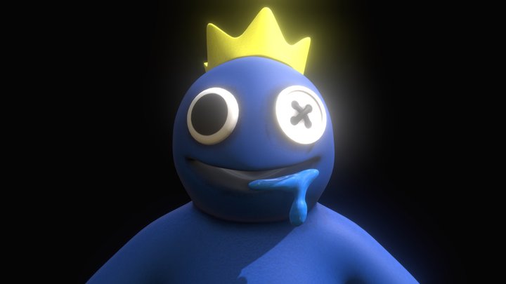 Blue Rainbow Friends