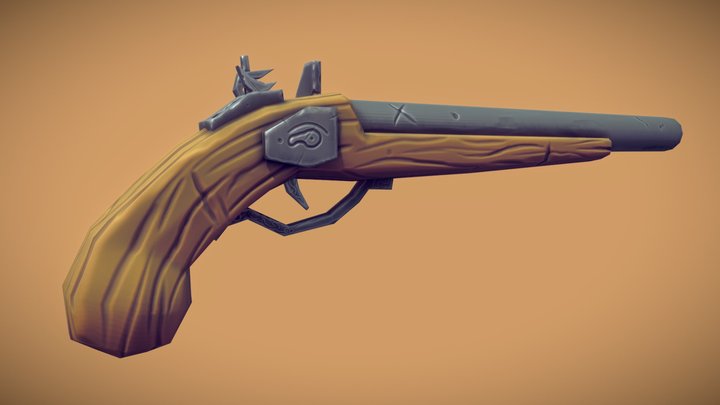 Musket 3D Model