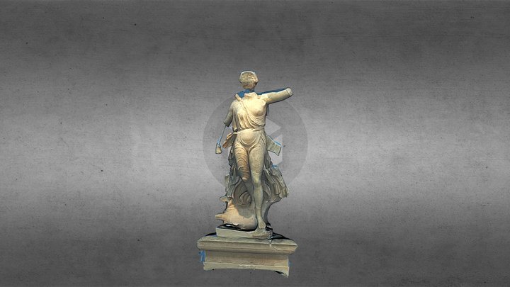 Nike of Paionios from the museum of Olympia 3D Model