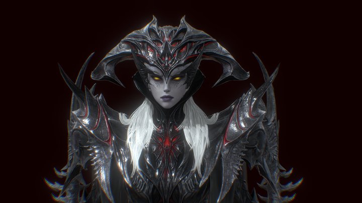 Blood Queen | Rigged | Lost Ark – Modelo 3D gratuito STL