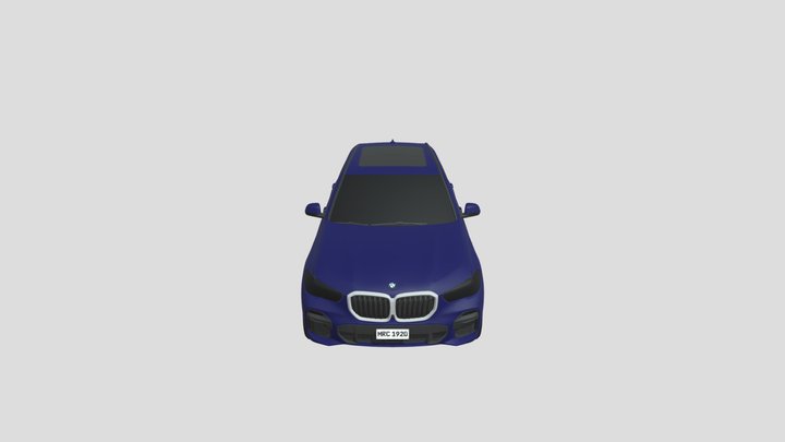 Bmw X5 M50i 2021 3D Model