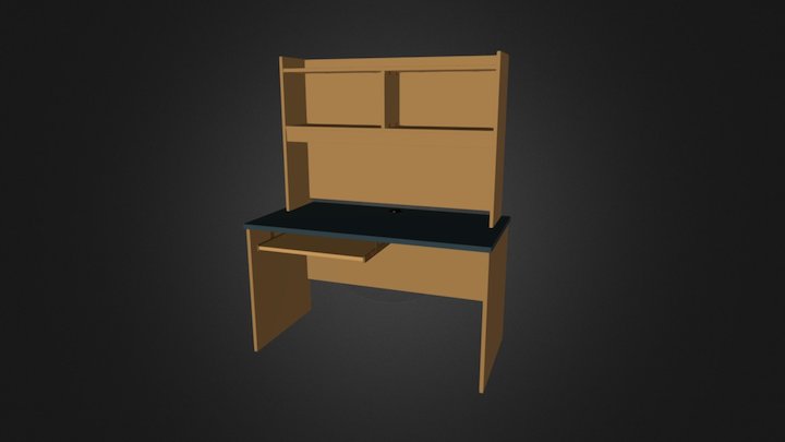 Desk In Residence 3D Model